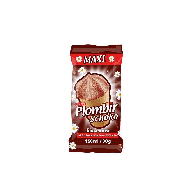 Plombir Maxi Ice Cream Chocolate, 80g