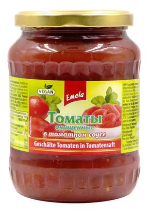 Emela Peeled Tomatoes in their own juice 680g