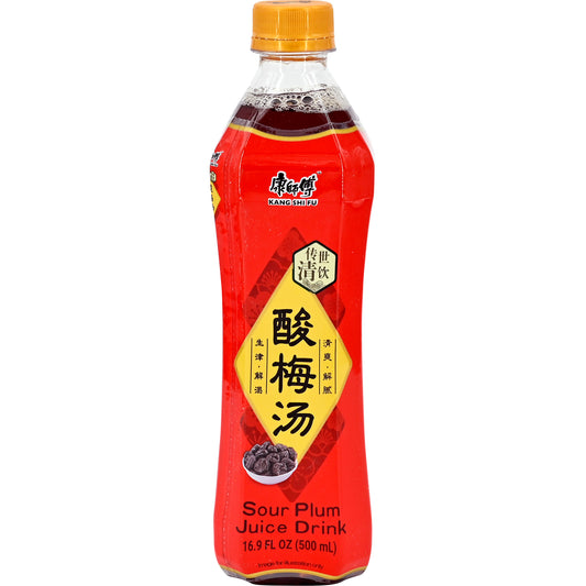 Flavored Drink "Kang Shi Fu Sour Plum Juice", 0.5L