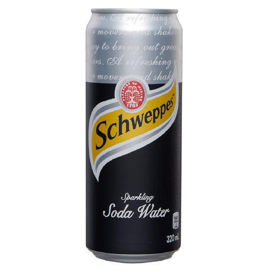 Carbonated Drink Schweppes Soda Water, 0.320L