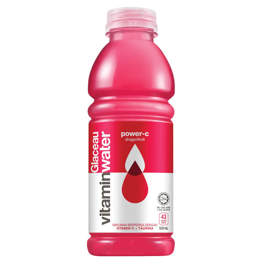 Glaceau Vitamin Power C Water, 0.5L