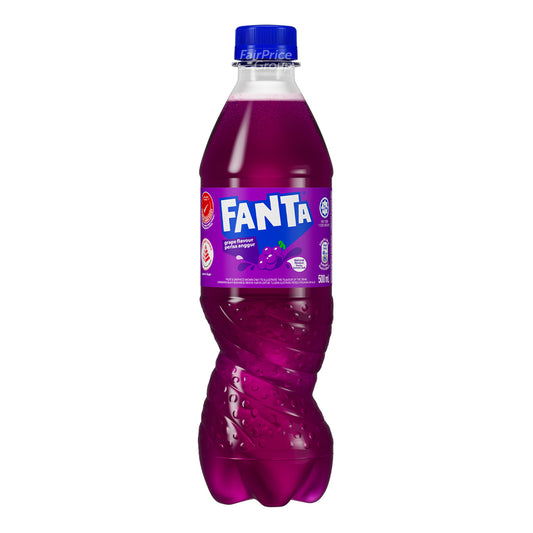 Carbonated Drink "Fanta Grape", 0.5L