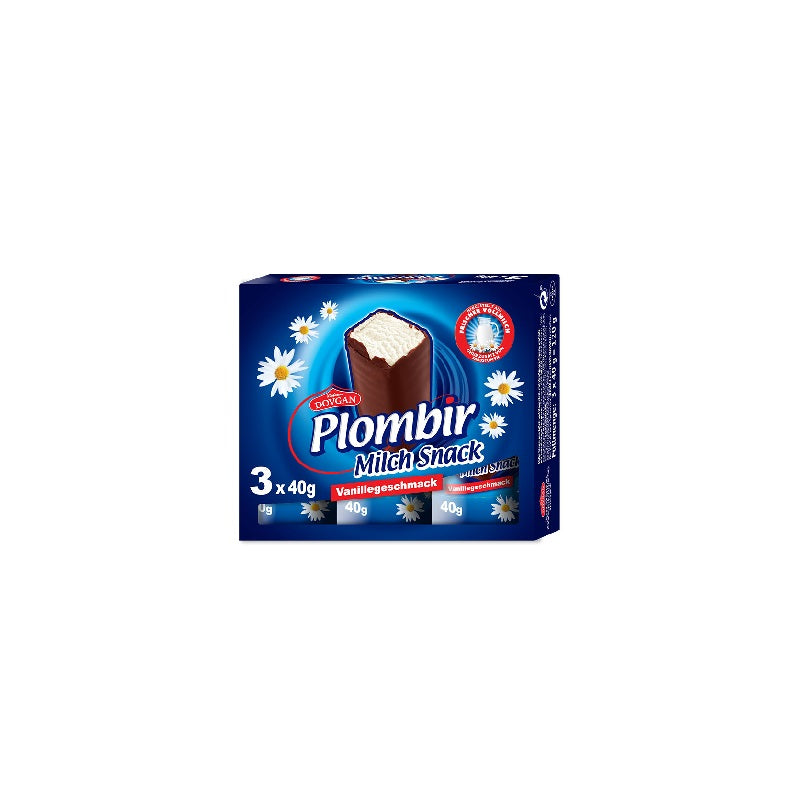 Dovgan Plombir Milk Snack "Vanilla", 120g