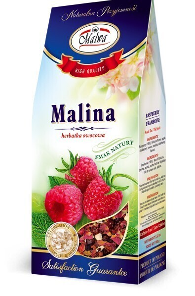Malwa Composition Tea Raspberry 100g / Raspberry Fruit Tea