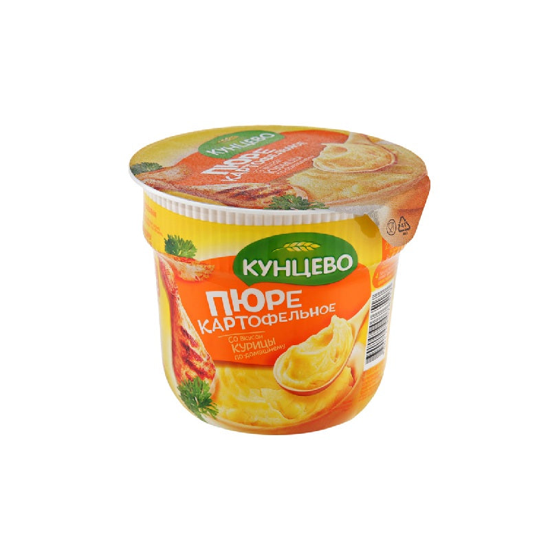 Mashed potatoes Kuntsevo with chicken flavor home-style 40g