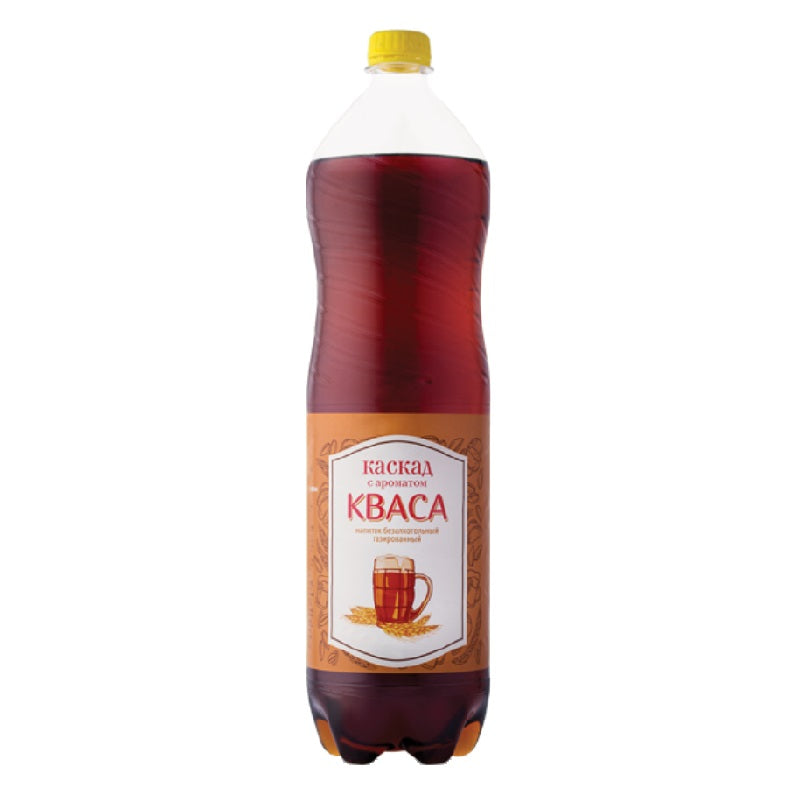 Carbonated Soft Drink "Cascade" with the Aroma of Kvass, 1.5L