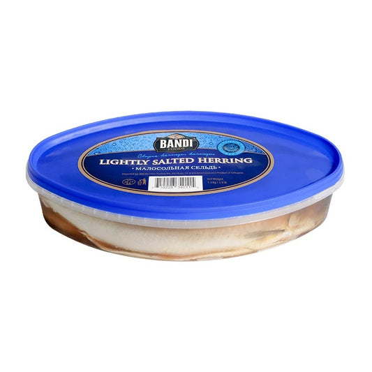 BANDI FOODS Lightly Salted Herring with head, 1.3 kg
