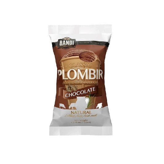 Ice Cream Bandi Foods Classic Plombir Chocolate, 125ML