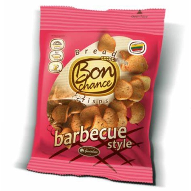 Bread Crisps BON CHANCE Barbecue Style, 60g