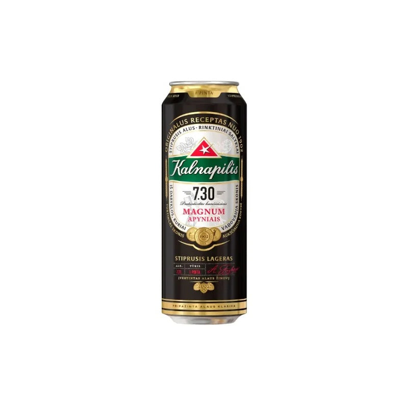 Beer Kalnapilis 7.30% 0.568L (can)