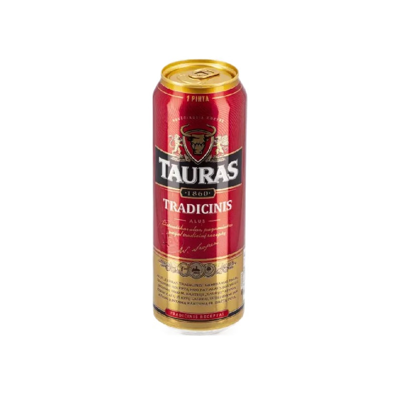 Beer Tauras Traditional 6.0% 0.568L (can)