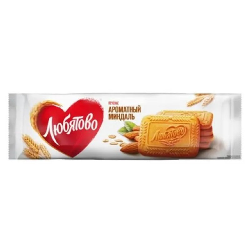 Lyubyatovo Cookies Sugar with Almonds Flavor, 280g