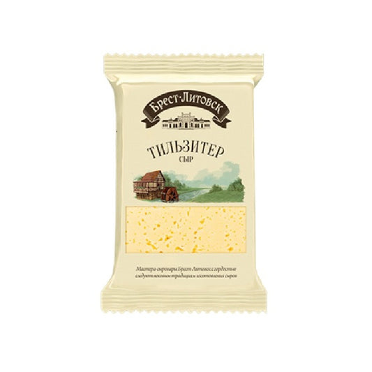 cheese semi-hand Brest-Litovsk tilsiter 200g(тильзитер)