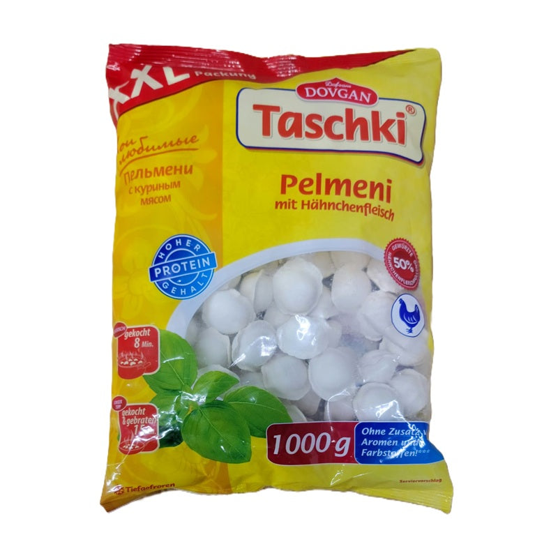 Taschki Dumplings XXL stuffed with Chicken Filling, 1000g
