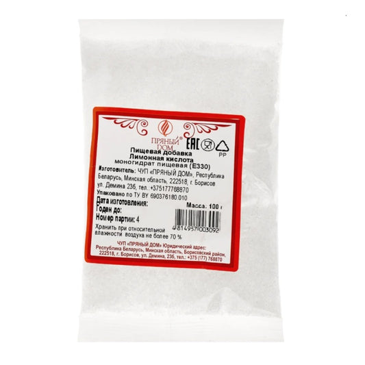 "Spicy House" Citric Acid, 100g