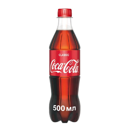 Coca-Cola Classic PET Drink, 0.5L