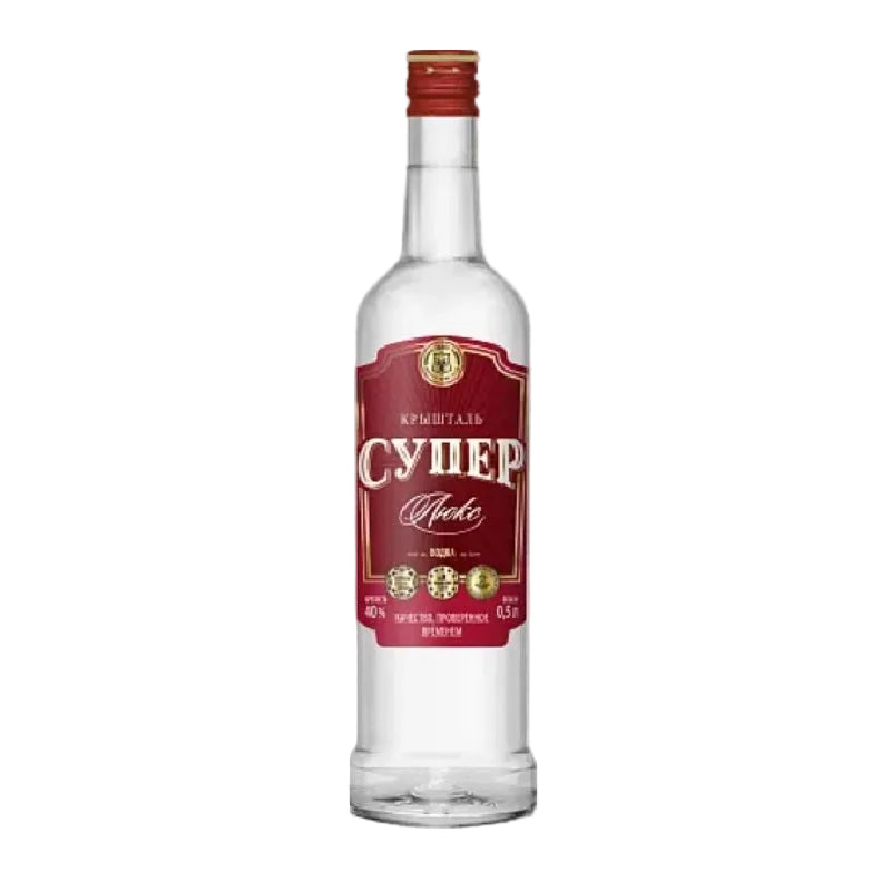 Crystal Vodka Super Lux 40%, 0.5L
