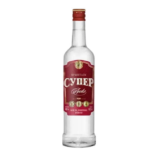 Crystal Vodka Super Lux 40%, 0.5L