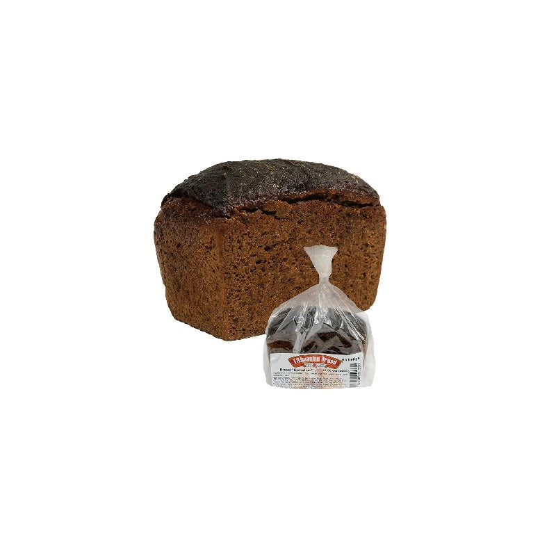 Bread AMBERYE BORODINO Lithuanian Dark Rye tradition, 300 g