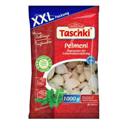 Taschki Dumplings XXL stuffed with Pork Filling, 1000g
