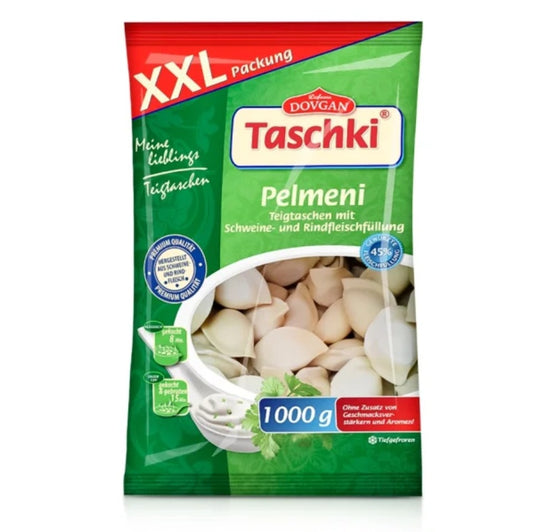 Taschki Dumplings XXL stuffed with Pork and Beef Filling, 1000g