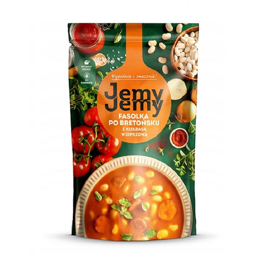 Jemy Baked Bean Soup with Pork Sausage, 400g