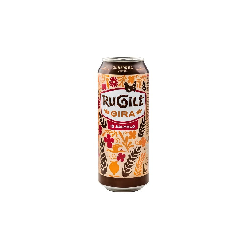 Kvass RUGILĖ, can, 500 ml