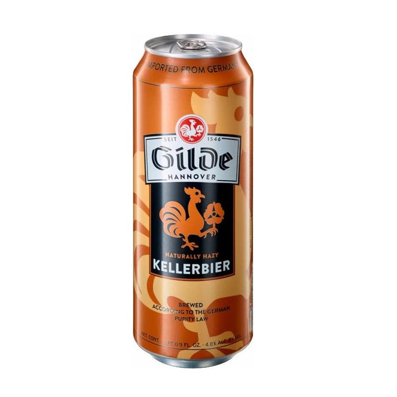 Beer GILDE Kellerbier Light 4.8%, 0.5L