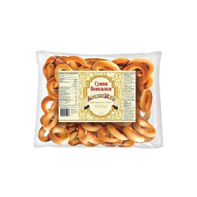Hard Wheat Bagels AMBERYE with vanilla. 400g
