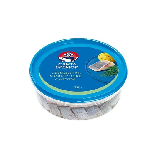 "Santa Bremor" Herring Fillets "Herring for Potatoes" with Dill in oil, 350g