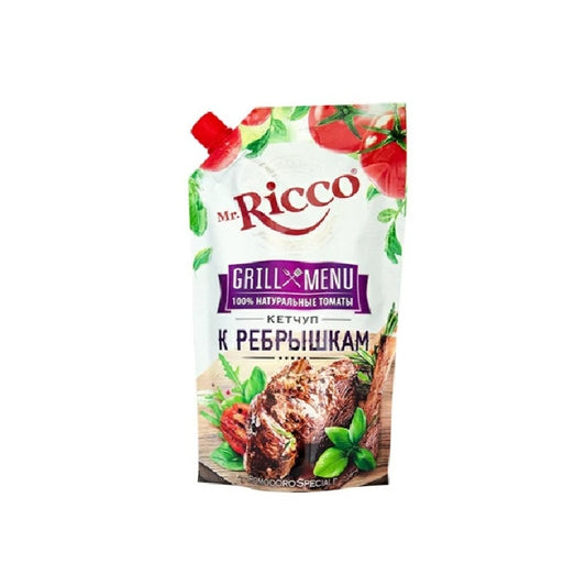 Ketchup Mr. Ricco Grill Menu for Ribs 350g