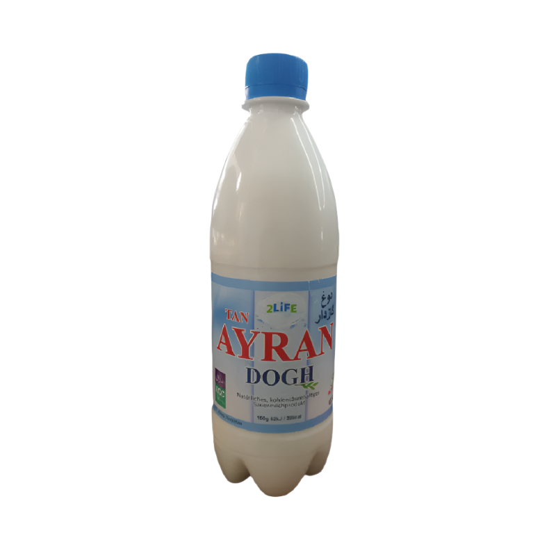 Ayran TAN Sparkling Refreshing Salty Drink, 0.5L