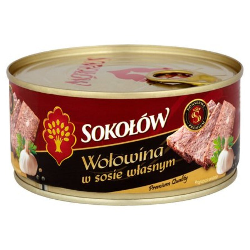 Sokołów Beef in its own sauce 300g