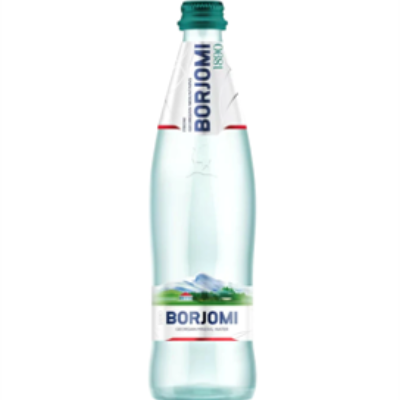 Mineral water "Borjomi" carbonated, 0.5L