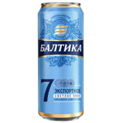 Beer Baltika No.7  5.4% 0.45L