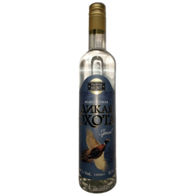 Vodka WILD HUNT (DIPLOMAT LUX), 40%, 0.5L