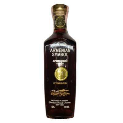cognac Armenian symbol 10 years 40% 0.5L