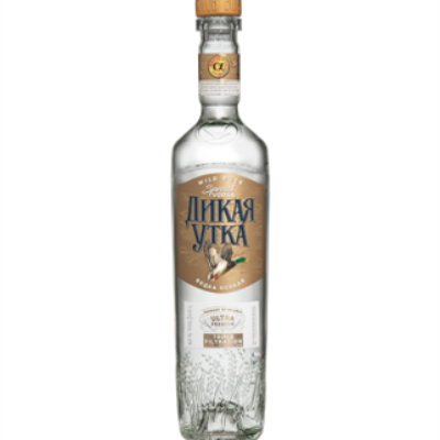 Special vodka Wild duck ULTRA PREMIUM,40%,0.5L