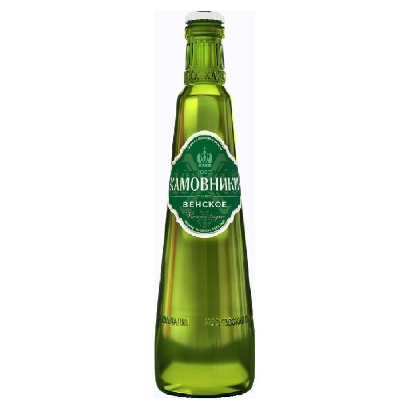 Beer "Khamovniki Czech" Venskoye Light 4.5%, 0.45L