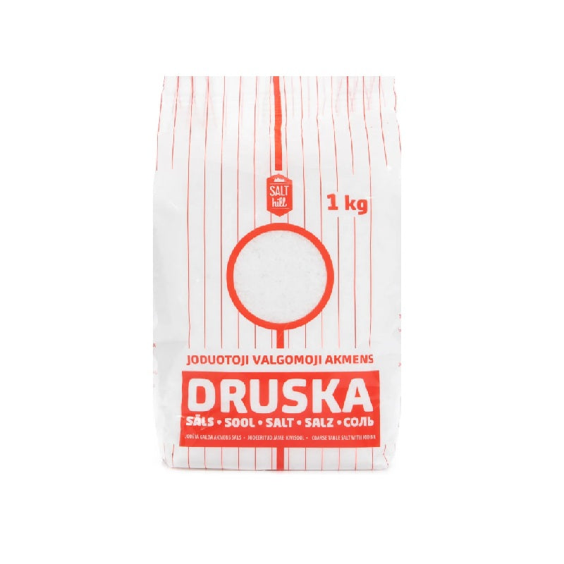 Natural rock salt with iod 1 kg