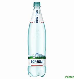 Mineral water "Borjomi" carbonated, 1.0 L