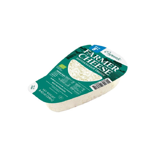 Lithuanian Farmer Cheese Organic 9% Fat, 250g