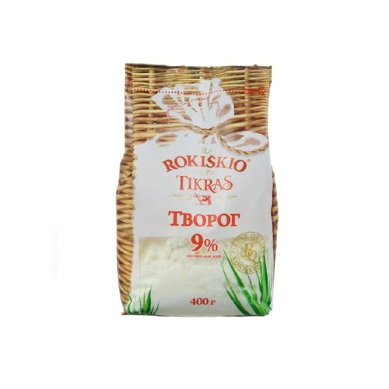 Farmer Cheese TIKRAS 9% fat, 400 g