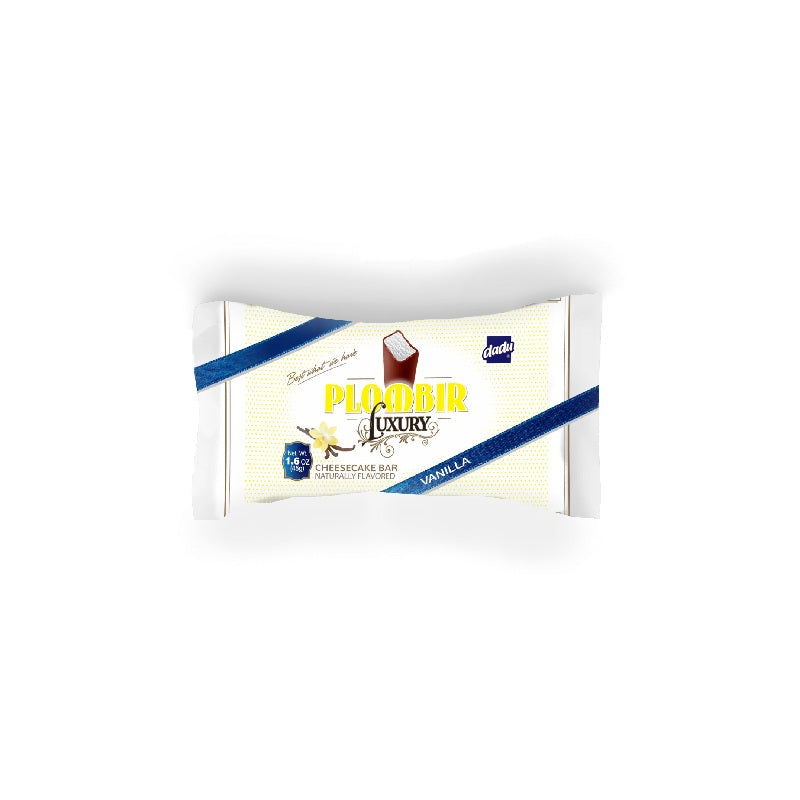 Sweet Cheesecake Bar DADU Luxury Vanilla, 45 g (12 pcs./box)