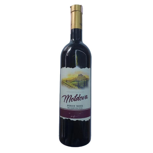 Moldova Pinot Noir Red Semi Sweet Wine, 0.75L