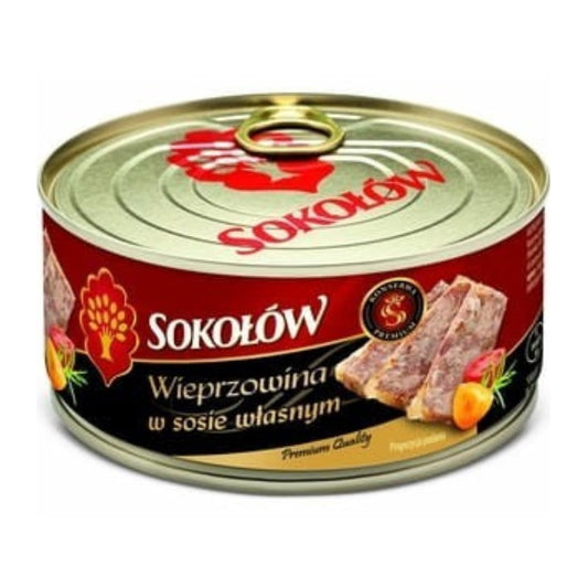 Sokolów Pork in its own juice 300g