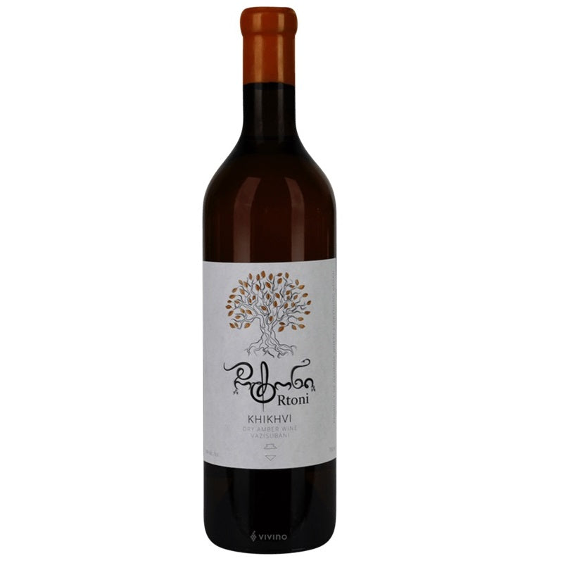 Rtoni Khikhvi Qvevri Vazisubani Dry Amber Wine, 0.75L