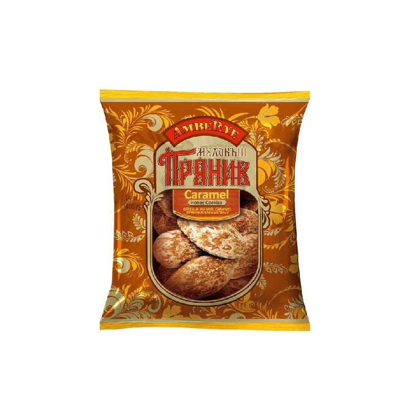 Honey Cookies AMBERYE caramel, 400 g