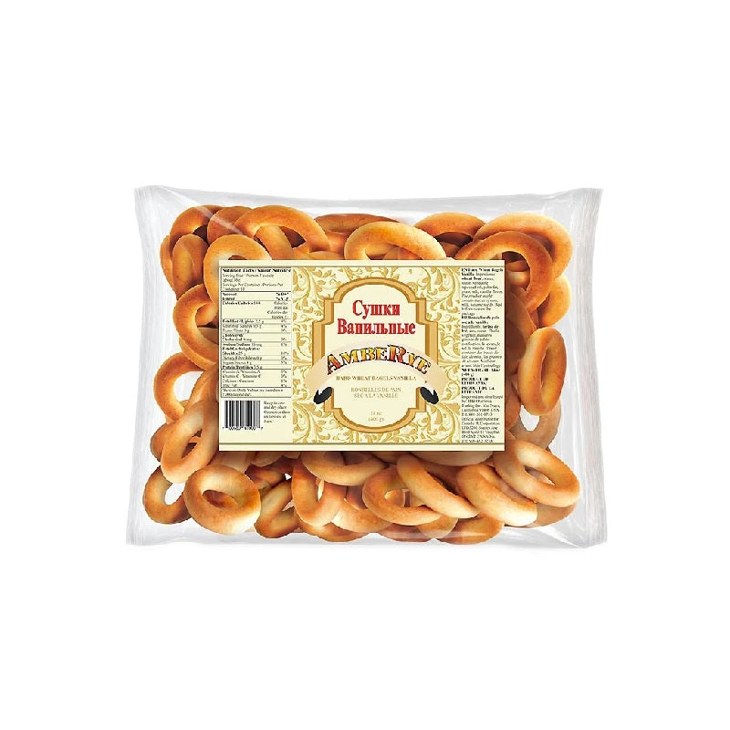 Hard Wheat Bagels AMBERYE with vanilla, 400 g