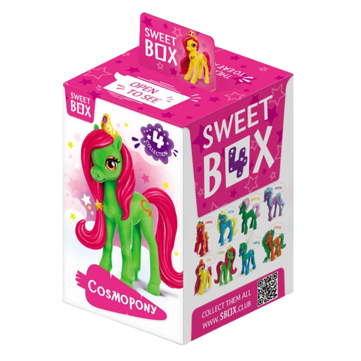 Sweet Box Pony Gummies, 10g
